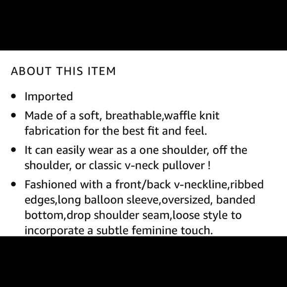 Dusty Rose Pink Waffle Knit Long Sleeve V-neck Top Pullover Popover - Picture 7 of 9